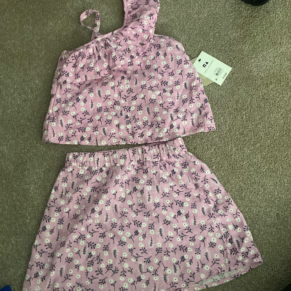 Two Piece Skirt Set